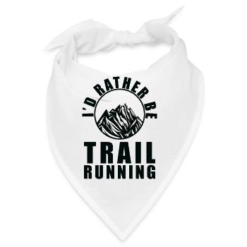 Trail Running Sport - Bandana - Weiß - Vorne