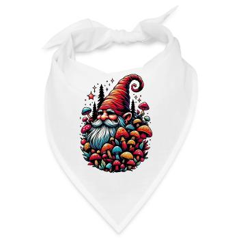 Gnom - Bandana - Weiß - Vorne