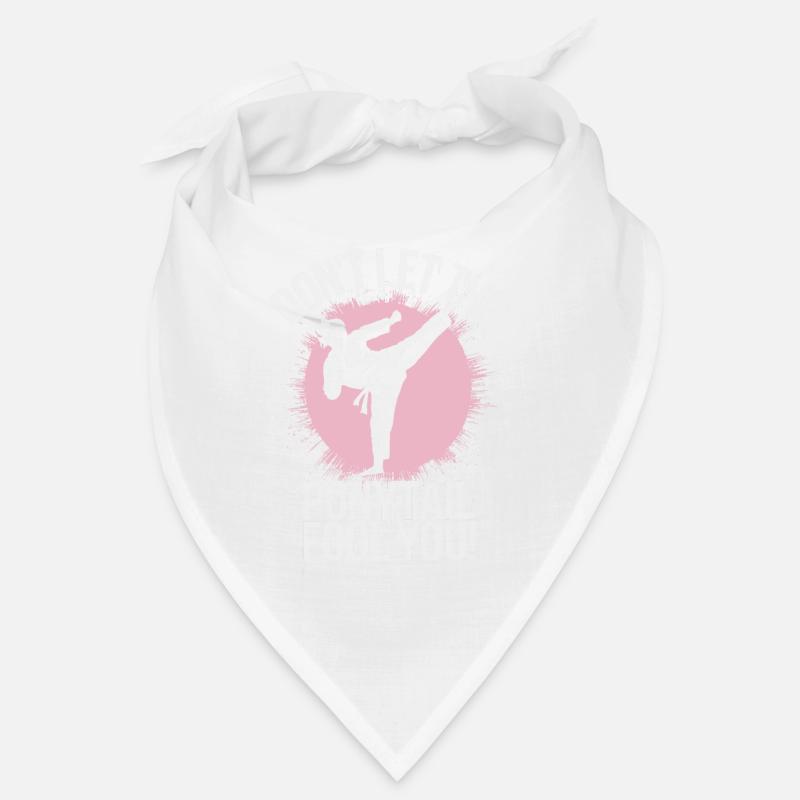Ponytail mit Power - Bandana - Weiß