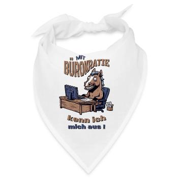 Büro Hengst - Bandana - Weiß - Vorne