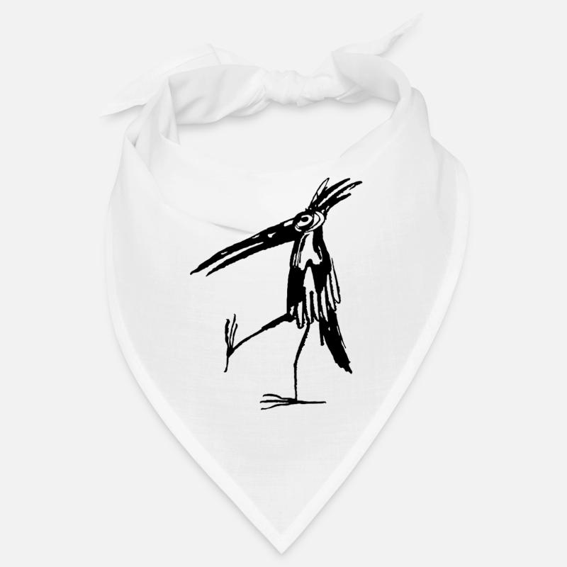 Oiseau sur pied Bandana