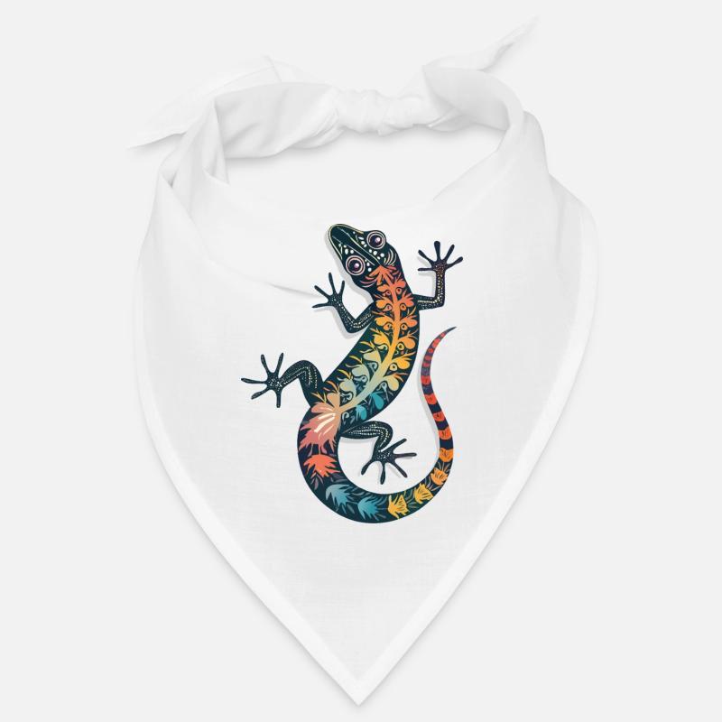 GECKO - Bandana - Weiß