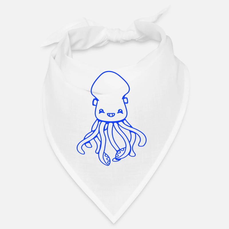 Pieuvre Pieuvre Pieuvre Calmar Mignon Calmar géant Drôle Bandana