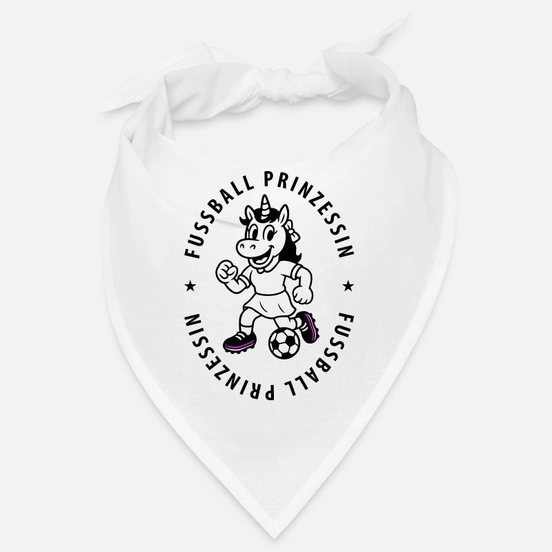 Fussball Prinzessin Einhorn Bandana