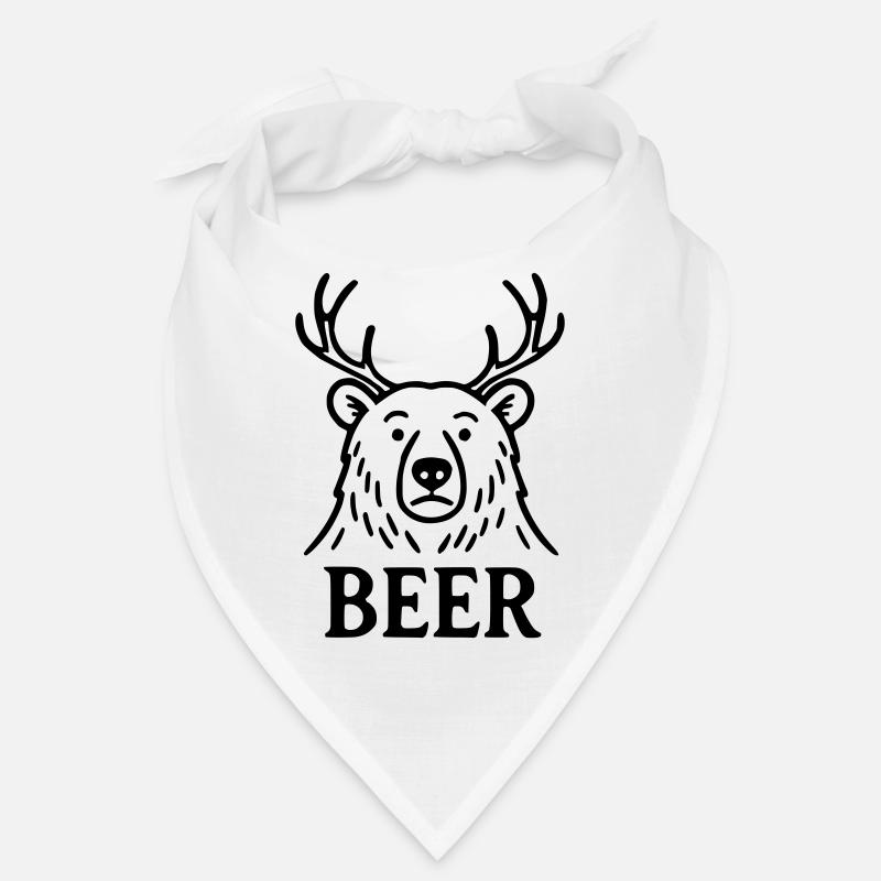 Der Bier-Hirsch-Bär Bandana