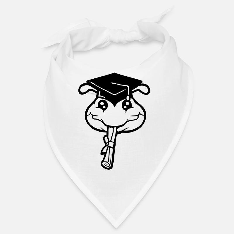 Caterpillar High School Graduation Passed College Worm Bandana