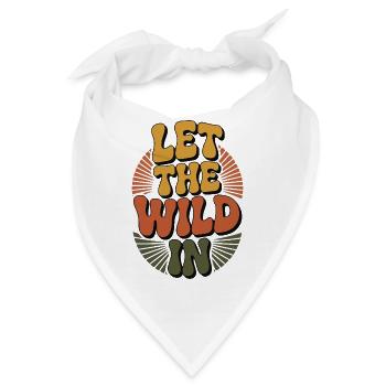 Adventure - Lass die Wildnis rein - Bandana - Weiß - Vorne