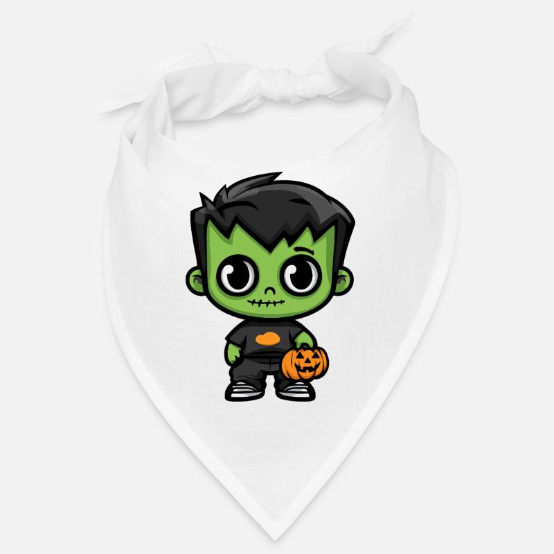 Zombie Halloween Niedlich Comic Bandana