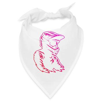 Motocross Stil für jeden Anlass - Bandana - Weiß - Vorne