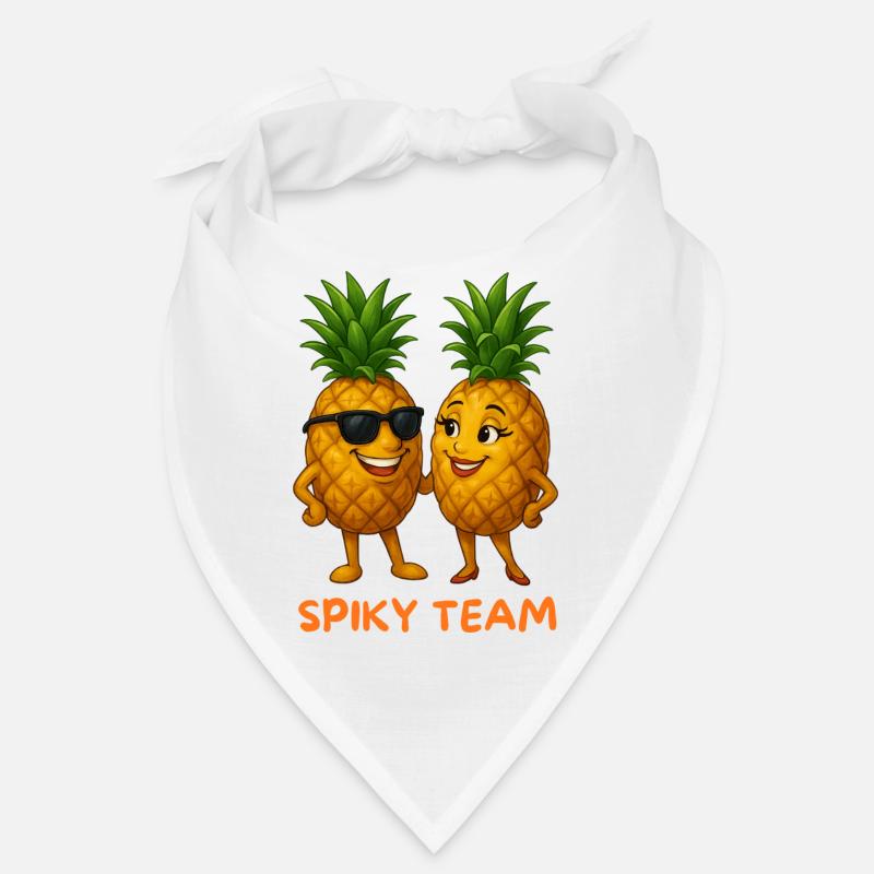 Spicy Team Pineapple Duo Bandana