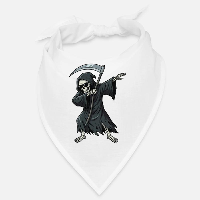 Dabbender Sensenmann – lustiges Skull Cartoon Bandana
