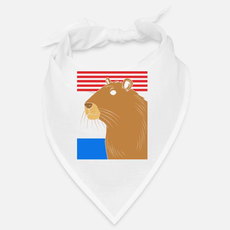 Ne t’inquiète pas, sois capy capybara Bandana