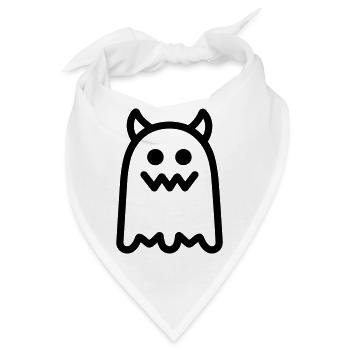 Ungeheuer - Bandana - Weiß - Vorne