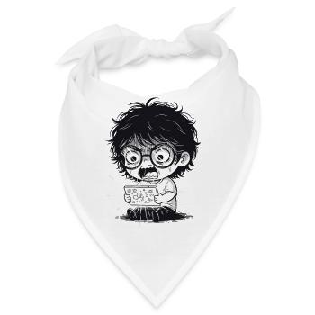 Child Anger Tablet Digitaler Schrei - Bandana - Weiß - Vorne