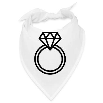 Ehering, - Bandana - Weiß - Vorne