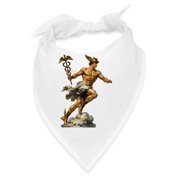 Hermes Krieger Mythos Print - Bandana - Weiß - Vorne