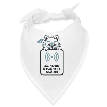 Zwergspitz - Bester Alarm - Bandana - Weiß - Vorne