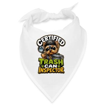 Yorkshire Terrier - Bandana - Weiß - Vorne