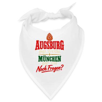 Augsburg 15 v Chr München 1158 - Bandana - Weiß - Vorne