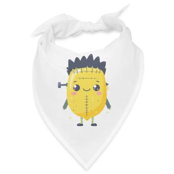 Franken-Lemon - Bandana - Weiß - Vorne