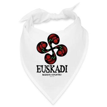 Baskische Quer - Bandana - Weiß - Vorne