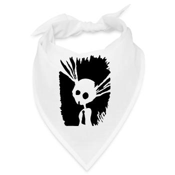 shadow bunny - Bandana - Weiß - Vorne