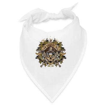 sheriff - Bandana - Weiß - Vorne