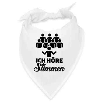 Chor - Bandana - Weiß - Vorne