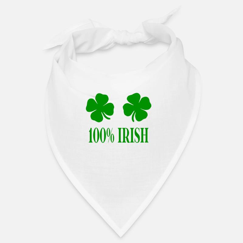 Kleeblatt 100% Irish St. Patricks Day Geschenkidee Bandana