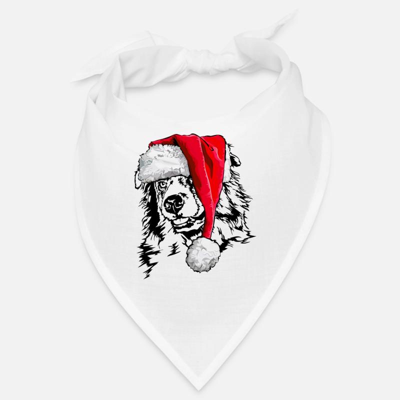 Santa AUSTRALIAN SHEPHERD Noël Wilsigns Bandana