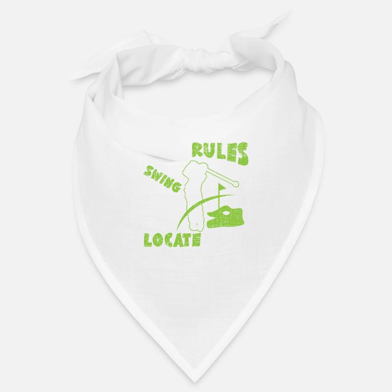 Golf Golfer Golfschläger Golfball Golfplatz Bandana