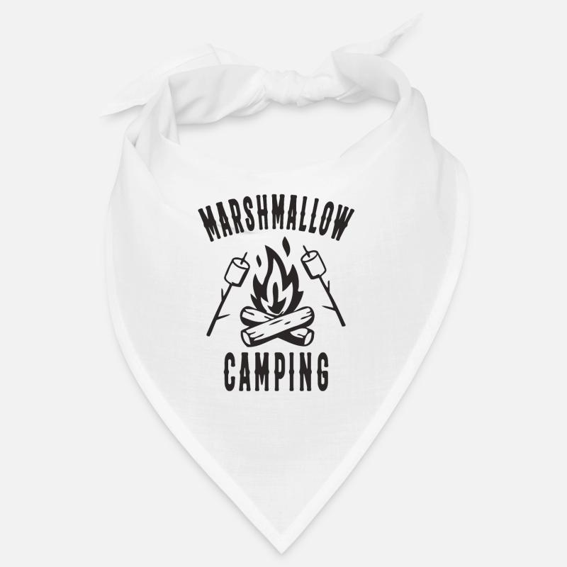 Marshmallow Camping Grilling Camping Bandana