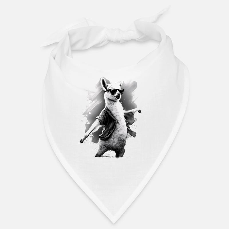 Lama Alpaka Tier Geschenkidee Bandana