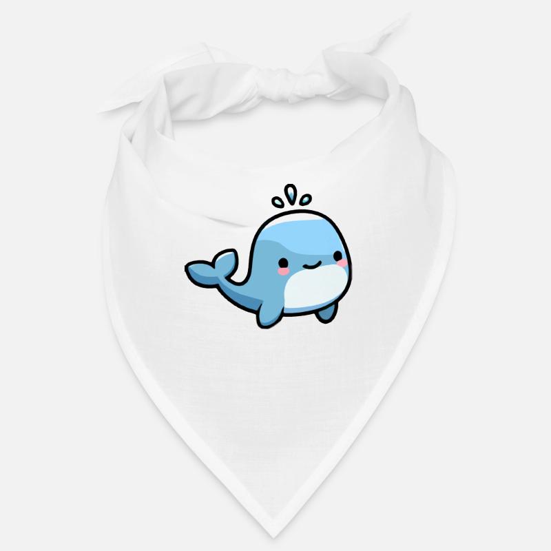 Baleine - design mignon et doux Bandana