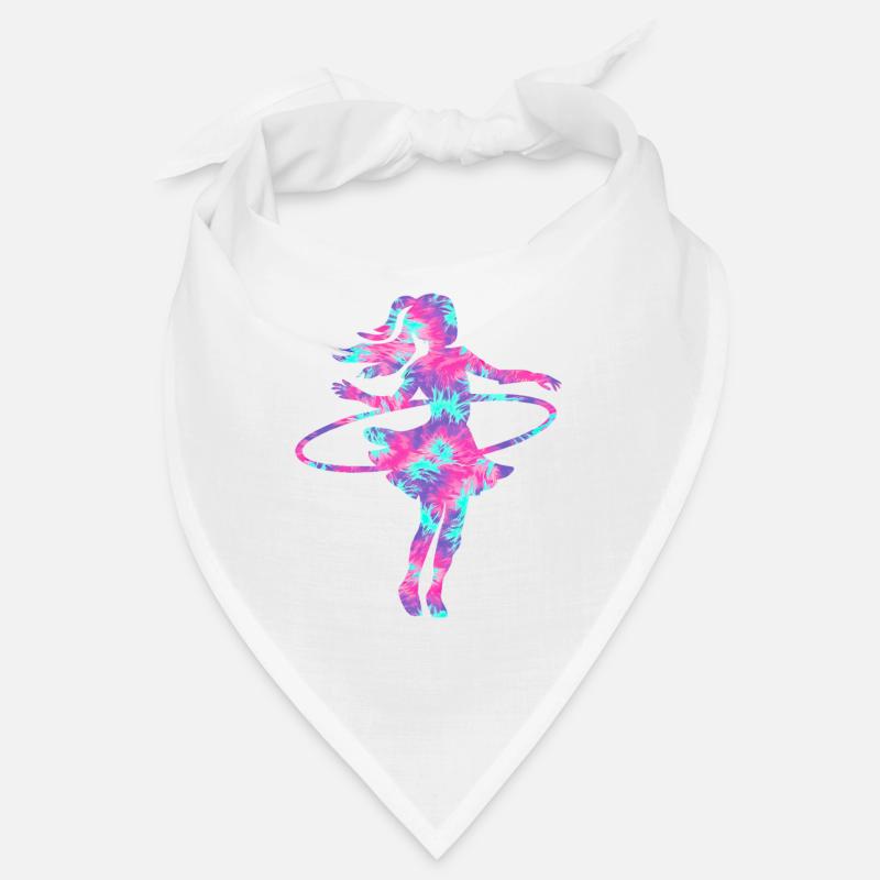 Dance Hoop Tie Dye Dancer Hoop Bandana