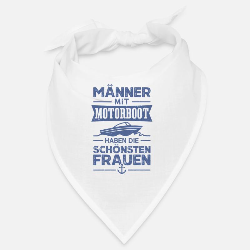 Motorboot Bootfahren Bootsfahrer Boot Bandana
