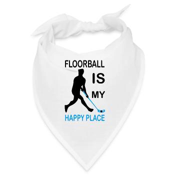 Floorball - Bandana - Weiß - Vorne