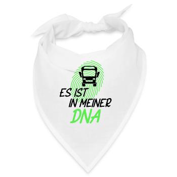 Bus Busfahrer Schulbus Autobus Busfahrerin - Bandana - Weiß - Vorne
