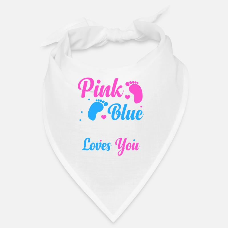Rosa Oder Blauer Opa Liebt Dich Geschlecht Bandana