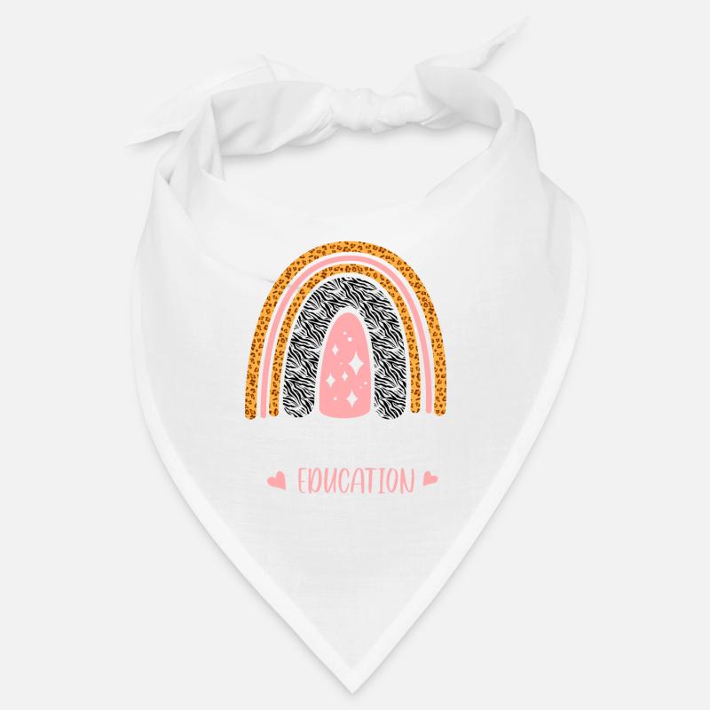 Conception de l’éducation de l’enfance en difficulté pour l’éducation de l’enfance en - Bandana - blanc