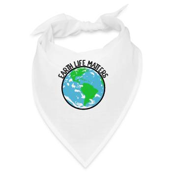 Naturschutz Klima Naturschützer Meer - Bandana - Weiß - Vorne