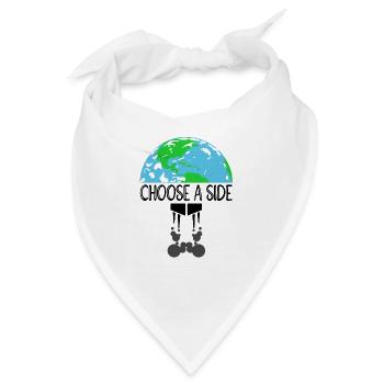 Naturschutz Klima Naturschützer Meer - Bandana - Weiß - Vorne