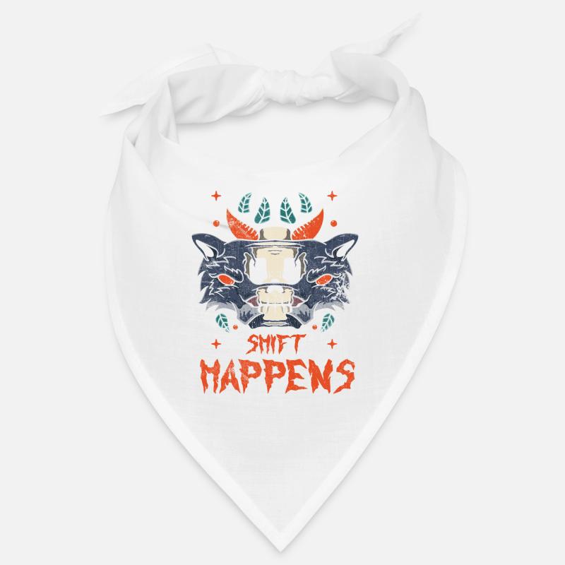 Shift Happens Conception pour les films de loups-garous et Bandana