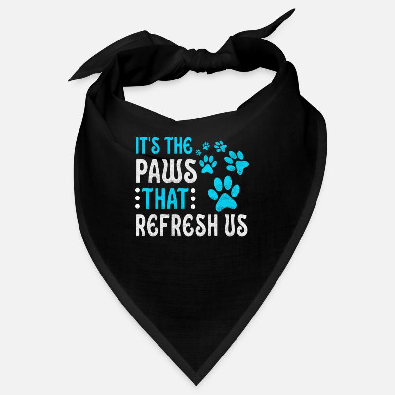 It is the paws that give us the design for animals Bandana