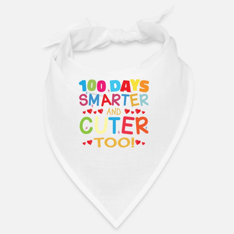 100 days smarter and cuter Bandana