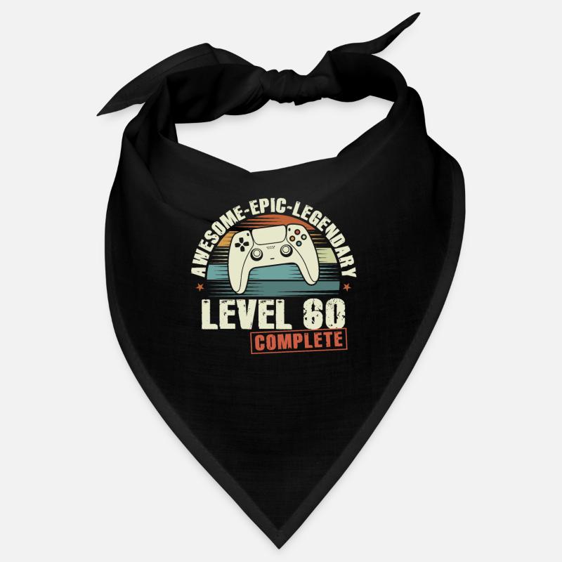 Level 60 Complete 60th Birthday Gift Bandana