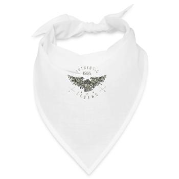 authentic legend 1965 Geburtstag, Geburtsjahr - Bandana - Weiß - Vorne