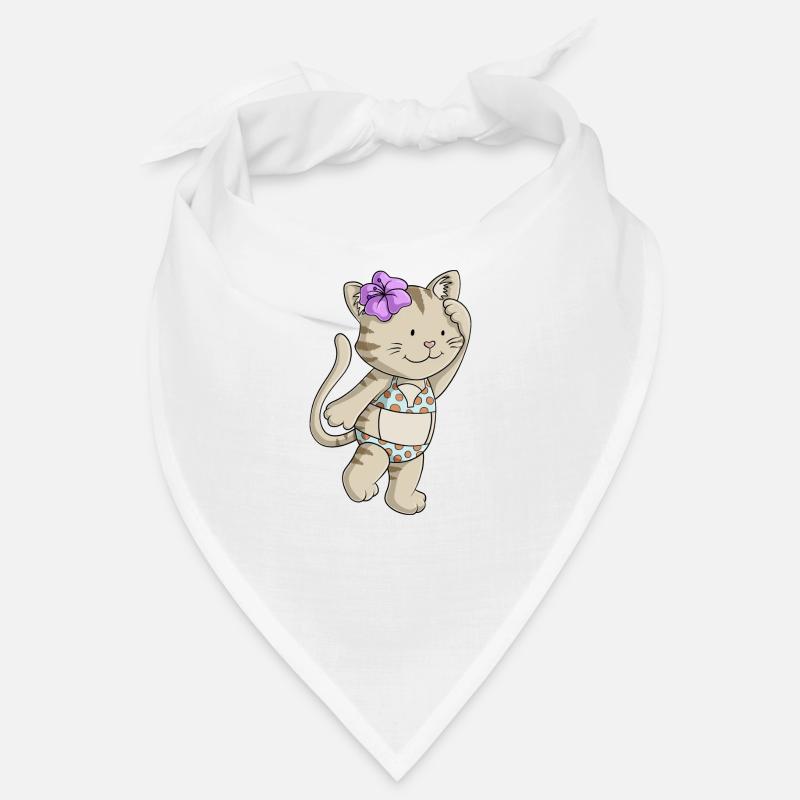 Bikini Cat Comic Bandana