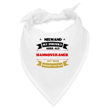 Perfekter Hannoveraner - Hannover Deutschland DE - Bandana - Weiß - Vorne