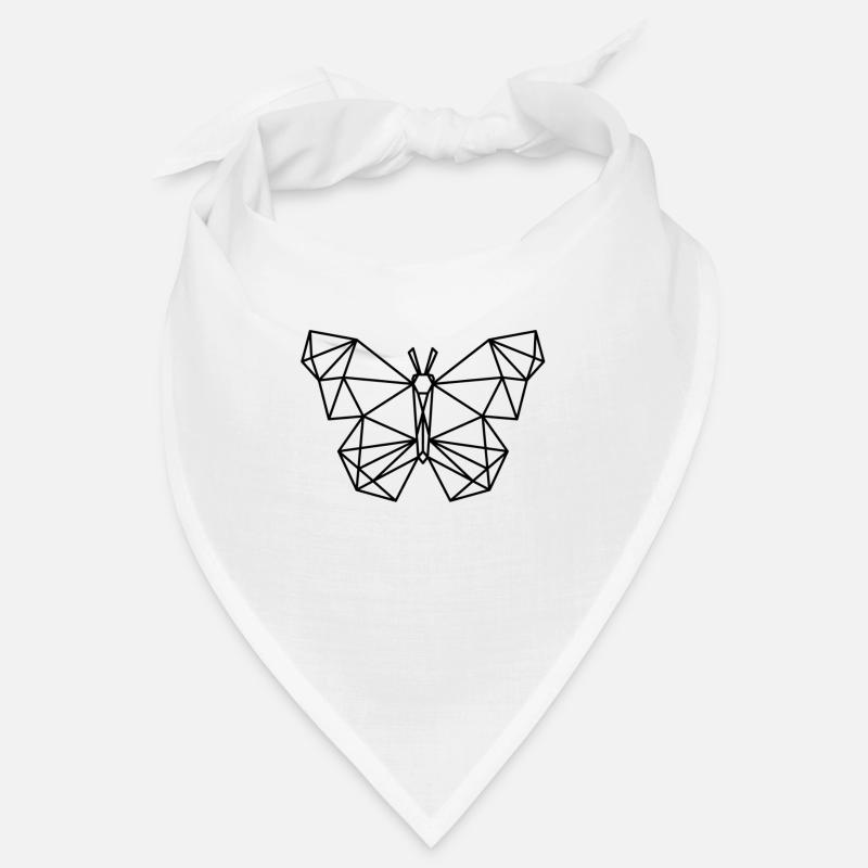 Schlichtes Schmetterling Design Bandana